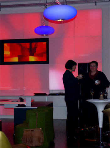 Veranstaltung im Showroom Cammisar Loft Best Products anlässlich der Professional Lighting Convention (PLDC) in Berlin