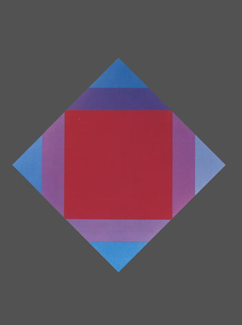 Max Bill, Strahlung aus Rot