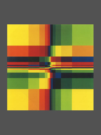 Richard Paul Lohse, Fünfzehn systematische Farbreihen mit horizontaler und vertikaler Verdichtung